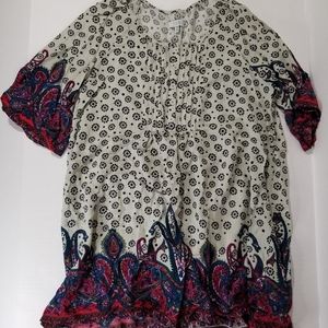 TOBI | flowy, paisley top
